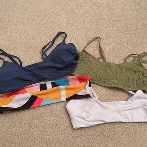 Bundle of bikini tops!
